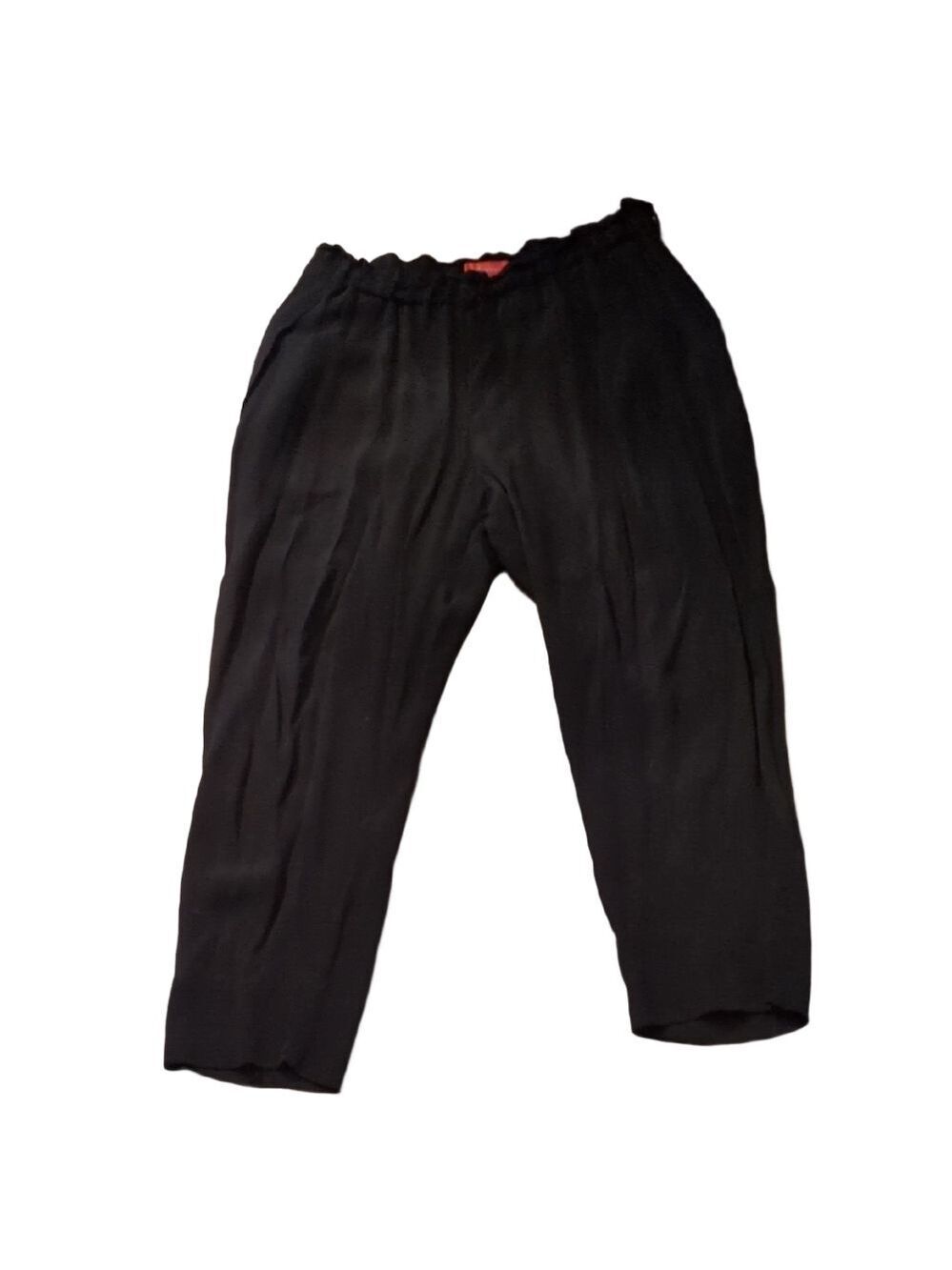 Cartonnier By Anthropologie Black Pull On Pants Size MP